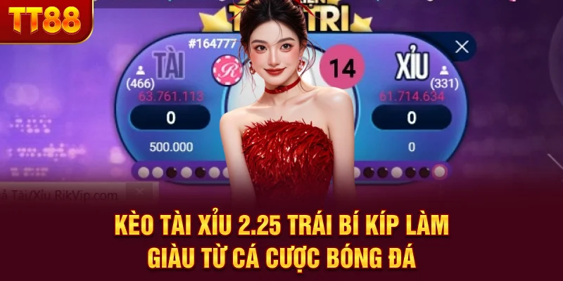 Kèo Tài Xỉu 2.25 Trái